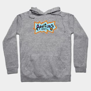 Tumblr Aesthetic Adulting Retro 90s Kid Hoodie